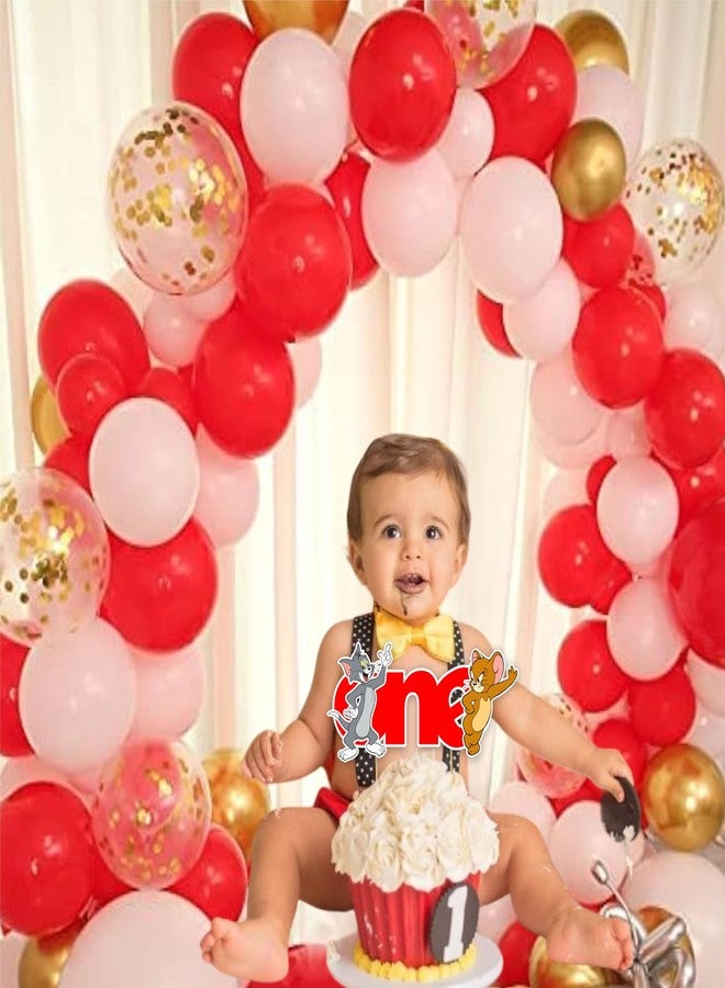 سيال زينة حفلة عيد ميلاد سيال® - زينة كعكة توم وجيري وان - Image 3